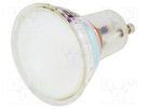 LED lamp; cool white; GU10; 230VAC; 270lm; 3W; 110°; 6400K GTV Poland