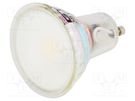 LED lamp; neutral white; GU10; 230VAC; 460lm; 5W; 110°; 4000K GTV Poland