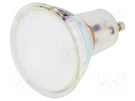 LED lamp; warm white; GU10; 230VAC; 670lm; 6.7W; 110°; 3000K GTV Poland