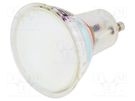 LED lamp; neutral white; GU10; 230VAC; 670lm; 6.7W; 110°; 4000K GTV Poland