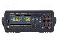 Benchtop multimeter; LCD TFT 4,3"; 6,5 digit (2000000); 480x272 KEYSIGHT