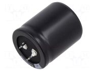 Capacitor: electrolytic; SNAP-IN; 10mF; 50VDC; Ø35x40mm; ±20%; JP CHANGZHOU HUAWEI ELECTRONIC