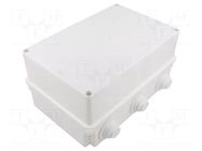 Enclosure: junction box; X: 150mm; Y: 235mm; Z: 115mm; wall mount JONEX