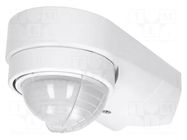 Motion sensor; wall mount; 230VAC; IP65; Range: 10m; 240°; 1.2kW ORNO