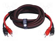 Test lead; 2m; Insulation: silicone; 60A CAL TEST