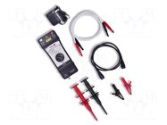 Probe: for oscilloscope; differential; 100MHz; 20: 1,200: 1,2000: 1 CAL TEST