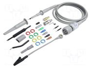 Probe: for oscilloscope; passive; 700MHz; 10: 1; 400V; In.imp: 10MΩ CAL TEST