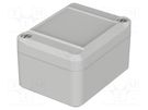 Enclosure: multipurpose; X: 50mm; Y: 65mm; Z: 37mm; EUROMAS II; ABS BOPLA