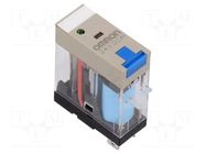 Relay: electromagnetic; SPDT; Ucoil: 24VDC; Icontacts max: 10A OMRON