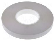Tape: fixing; W: 19mm; L: 55m; Thk: 0.25mm; double-sided; acrylic AFTC