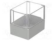 Enclosure: multipurpose; X: 120mm; Y: 160mm; Z: 140mm; EUROMAS; IP66 BOPLA