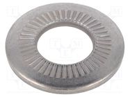 Washer; internally serrated; M12; D=27mm; h=3.1mm; BN 85460 BOSSARD