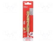 Drill bit; for metal,impact; Ø: 13mm; Kind of holder: E6,3mm; 1/4" Milwaukee