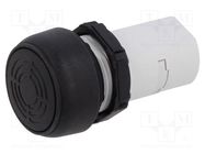 Sound signaller; 22mm; Ø22.5mm; IP66; 9÷15VAC; 9÷15VDC; black LOVATO ELECTRIC