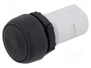 Signaller: sound; 22mm; Ø22.5mm; IP66; 85÷140VAC; 85÷140VDC; black LOVATO ELECTRIC