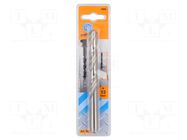 Drill bit; for metal; Ø: 13mm; high speed steel; blister PG PROFESSIONAL