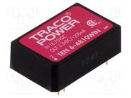 Converter: DC/DC; 6W; Uin: 18÷75V; Uout: 3.3VDC; Iout: 1200mA; DIP24 TRACO POWER