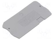End plate; ST; polyamide PHOENIX CONTACT