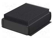 Enclosure: with panel; with fixing lugs,with heatsink; X: 169mm BOPLA
