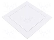 Access door; polypropylene; white; 150x150mm; DR DOSPEL S.A.