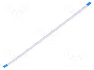FFC tape; Cores: 6; Tape ph: 0.5mm; L: 152mm; 500mA; 60V GCT