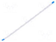 FFC tape; Cores: 6; Tape ph: 0.5mm; L: 152mm; 500mA; 60V; FFC5-TIN GCT