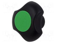 Knob; Ø: 32mm; Int.thread: M8; 11.5mm; H: 22mm; technopolymer PA ELESA+GANTER