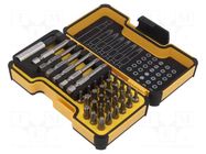 Kit: screwdriver bits; hex key,Phillips,Pozidriv®,slot,Torx® FELO