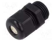 Cable gland; multi-hole; M16; 1.5; IP65; polyamide; black; 4mm HUMMEL