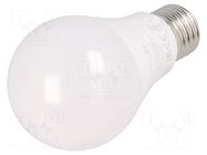 LED lamp; white warm; E27; 230VAC; 11.5W; 200°; 3000K GTV Poland