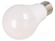 LED lamp; neutral white; E27; 230VAC; 11.5W; 200°; 4000K GTV Poland