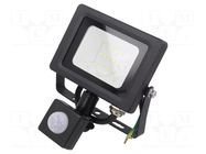 Lamp: LED flood light; 230VAC; 10W; 6400K; CRImin: 80; 800lm GTV Poland