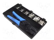 Kit: for crimping push-on connectors, terminal crimping PARTEX