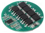 BMS protection; Li-Ion; Ø41x4mm; 20A; 11.1VDC BTO