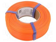 Filament: PCTG; 1.75mm; juicy orange; 240÷270°C; 1kg; refill ROSA 3D