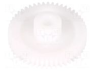 Spur gear; whell width: 9mm; Ø: 52mm; Number of teeth: 50; Module: 1 IGUS