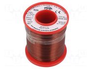 Coil wire; double coated enamelled; 1.7mm; 1kg; -65÷200°C INDEL