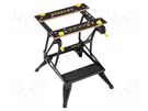 Clamping table; adjustable; 775mm; 250kg STANLEY