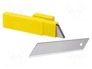 Blade; 25mm; 10pcs. STANLEY