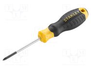 Screwdriver; Pozidriv®; PZ0; C/GRIP; 60mm STANLEY