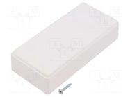 Enclosure: multipurpose; X: 55mm; Y: 121mm; Z: 31mm; vented; ABS SUPERTRONIC