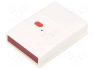 Enclosure: for remote controller; X: 60mm; Y: 90mm; Z: 22mm; ABS SUPERTRONIC