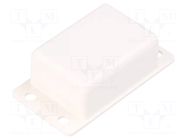 Enclosure: multipurpose; X: 36mm; Y: 68mm; Z: 22mm; ABS; white SUPERTRONIC