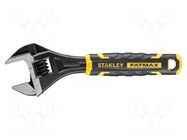 Wrench; adjustable; 8"; Overall len: 200mm; phosphated; FATMAX® STANLEY