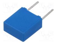 Capacitor: polyester; 470nF; 40VAC; 63VDC; 5mm; ±10%; 7.2x8x3.5mm EPCOS