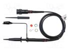 Probe: for oscilloscope; passive; 200MHz; Uin max: 600V; BNC plug UNI-T