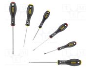Kit: screwdrivers; 6pcs. STANLEY