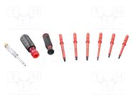 Kit: screwdrivers; 10pcs. STANLEY