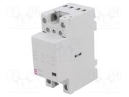 Contactor: 4-pole installation; 25A; 230VAC; NC + NO x3 ETI POLAM