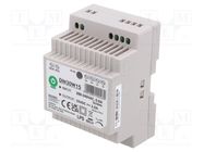 Power supply: switching; for DIN rail; 30W; 15VDC; 0÷2A; OUT: 1 POS